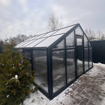 Теплиця Двосхила Преміум Glazing ТD00001 фото