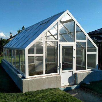 Теплиця Двосхила з ПВХ профілю Glazing ТD6000032 фото