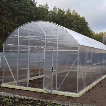 Теплиця Фермерська Glazing (під полікарбонат 6-16 мм, 15 років гарантії) ТF500003 фото